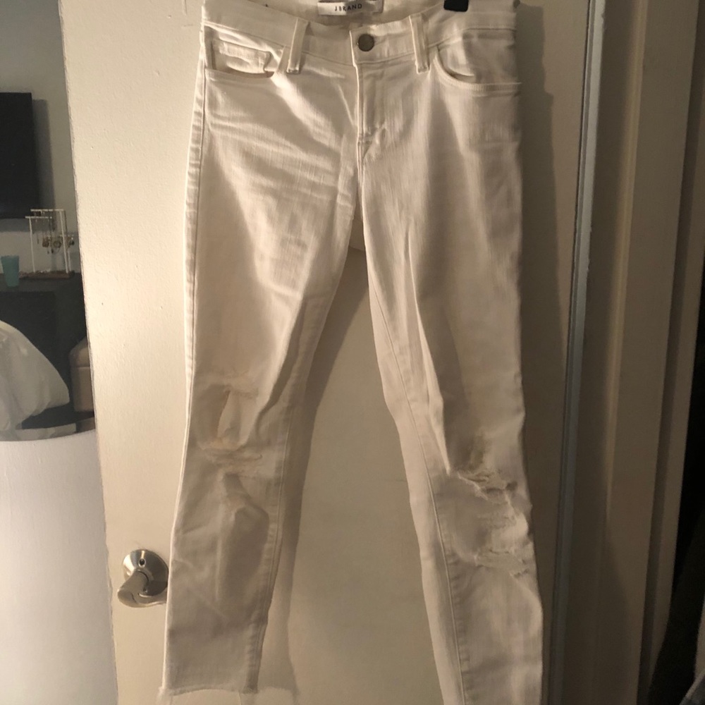 White jeans